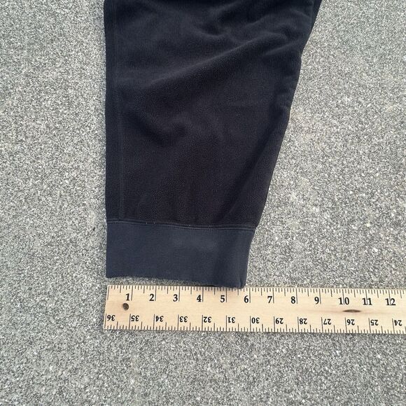 Nike Sportswear Club Polar Fleece Joggers Mens XXL Loose Fit Black Comfort Pants - Picture 4 of 8